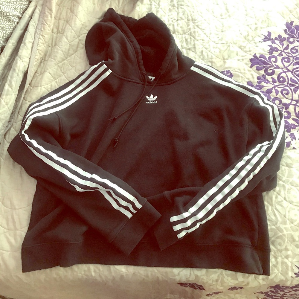 Adidas cropped hoodie